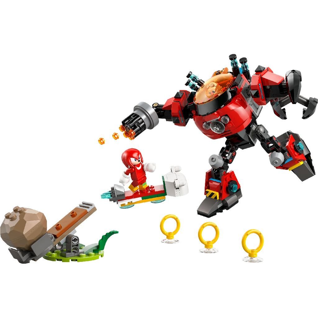 Lego Sonic The Hedgehog 77005 Knuckles Vs. Dr. Eggman Egg Crusher Mecha