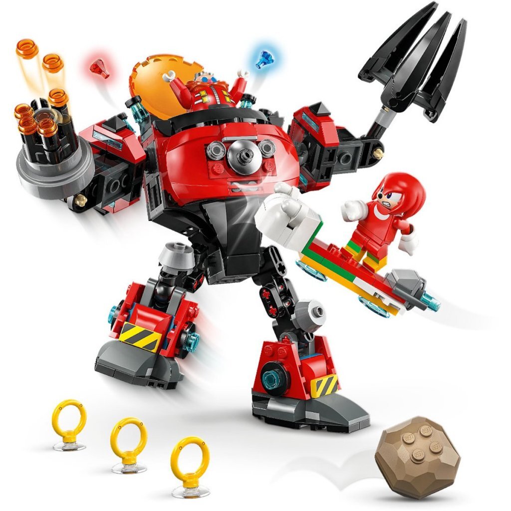 Lego Sonic The Hedgehog 77005 Knuckles Vs. Dr. Eggman Egg Crusher Mecha