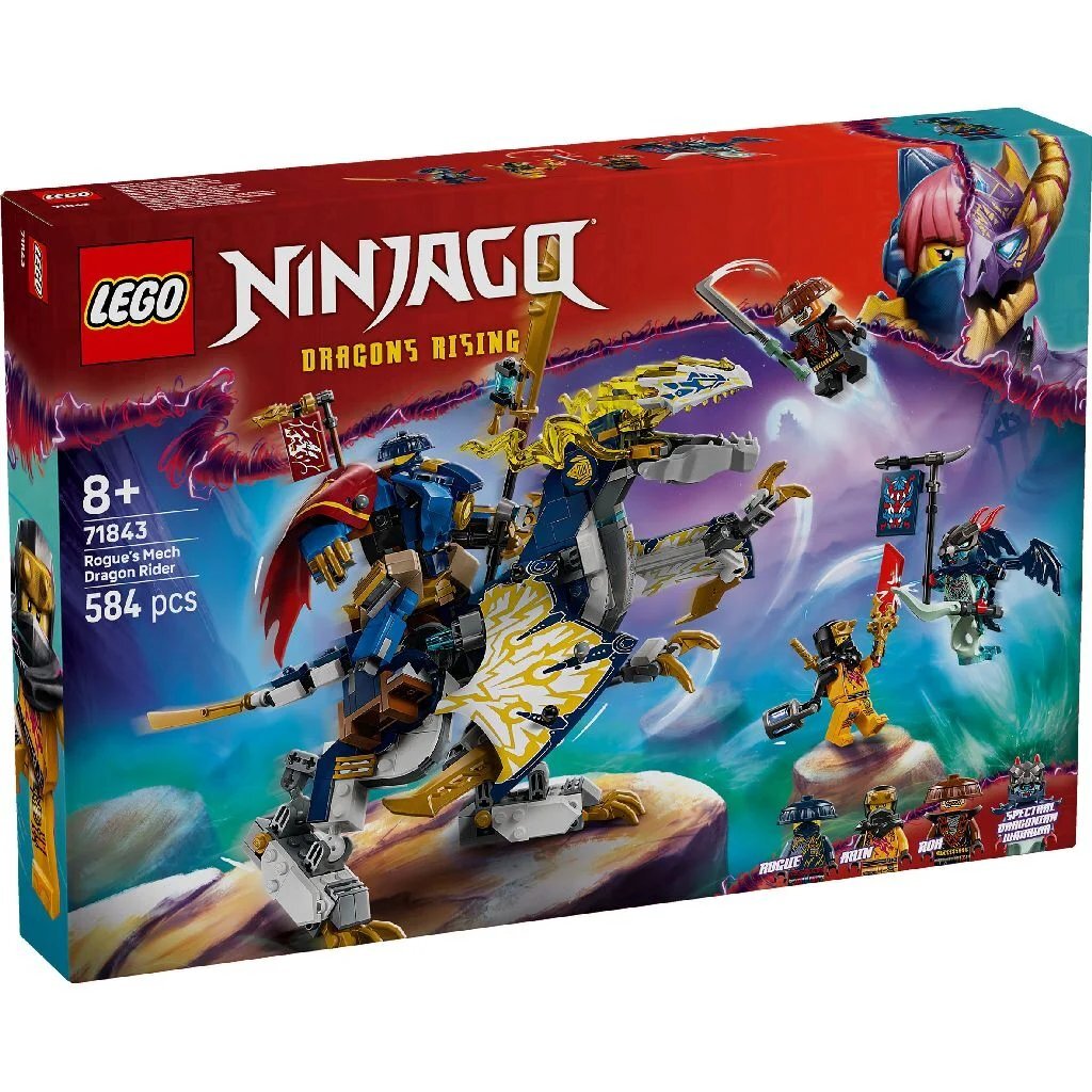 Lego Ninjago 71843 Rogue'S Mecha Drakenrijder