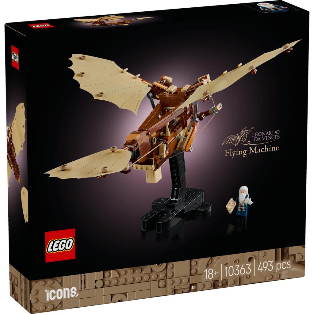 Lego Icons 10363 De Vliegmachine Van Leonardo Da Vinci