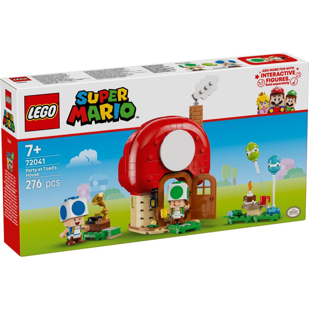 Lego Super Mario 72041 Toads Huisfeestje
