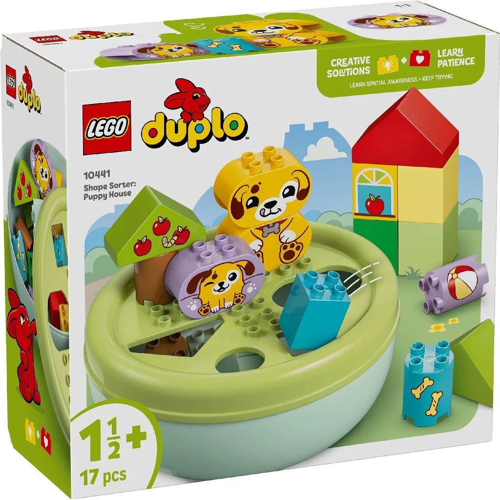 Lego Duplo 10441 My First Vormenstoof Puppyhuis