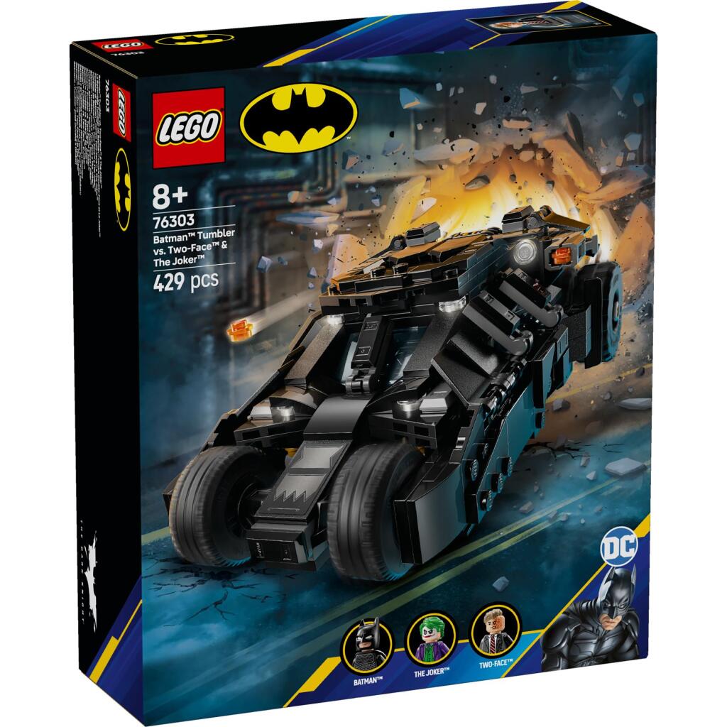 Lego Super Heroes 76303 Dc Batman Tumbler Vs Two Face &Amp; The Joker