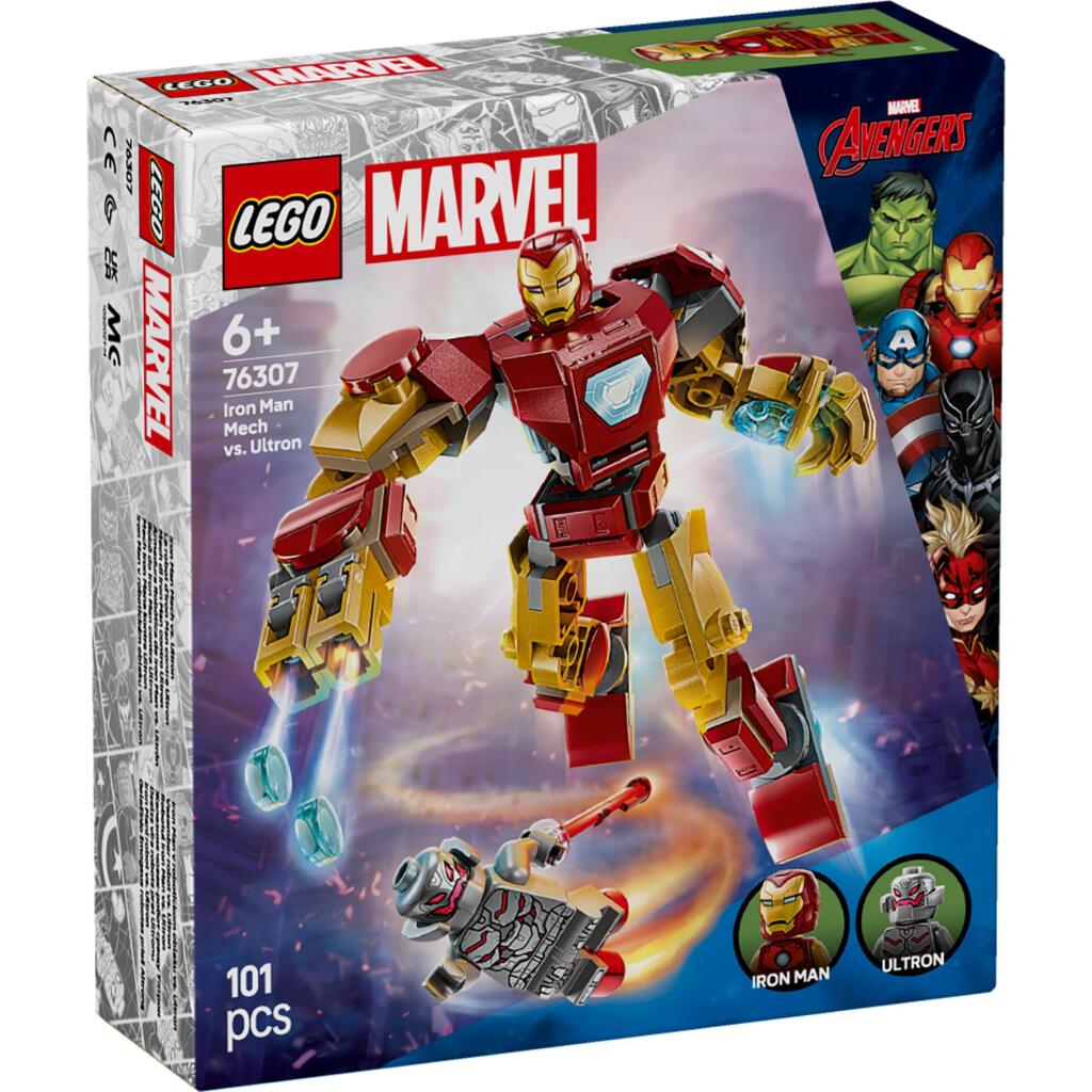 Lego Super Heroes 76307 Marvel Iron Man Mecha Vs Ultron