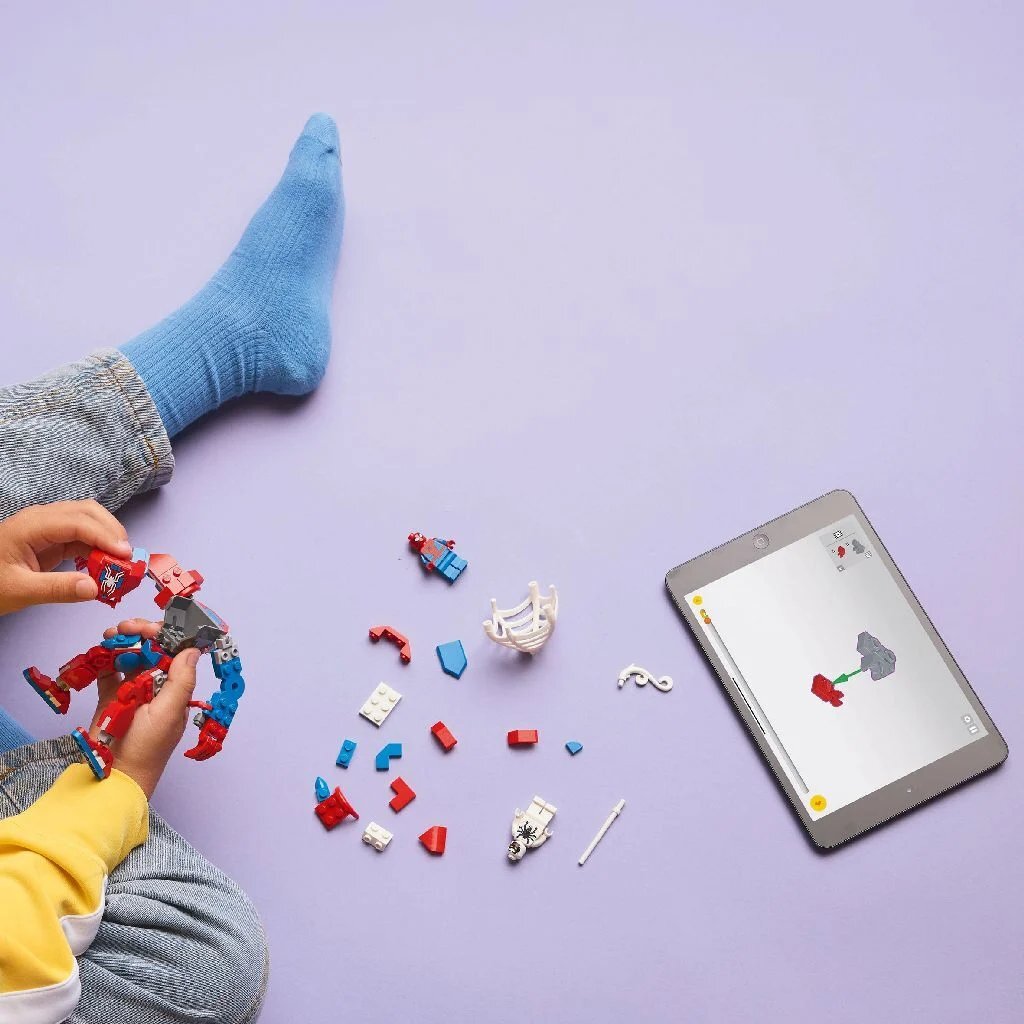 Lego Super Heroes 76308 Marvel Spiderman Mecha Vs Anti-Venom