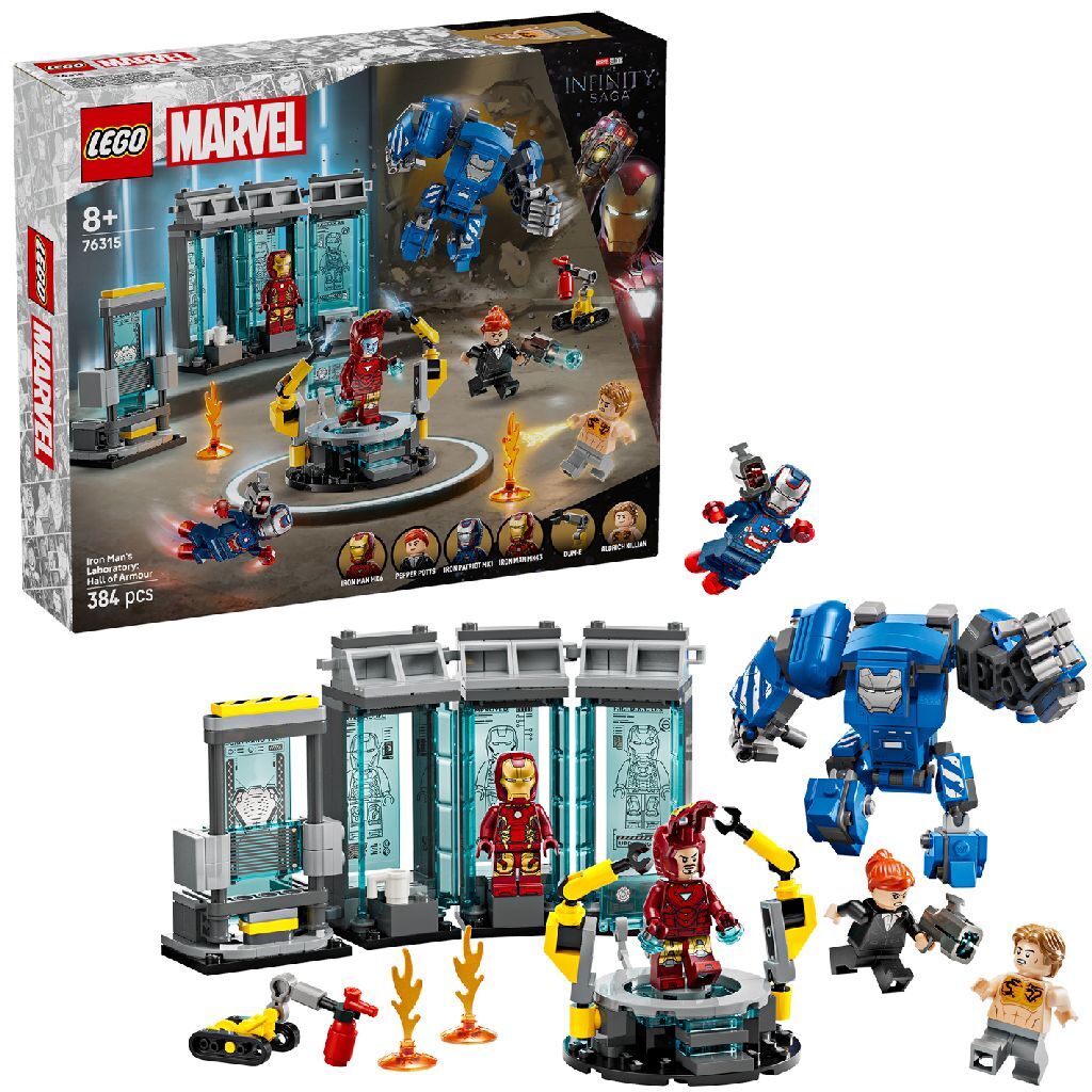 Lego Super Heroes 76315 Marvel Iron Mans Lab