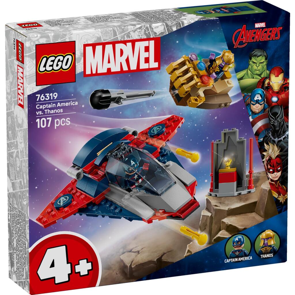 Lego Super Heroes 76319 Marvel Captain America Vs Thanos