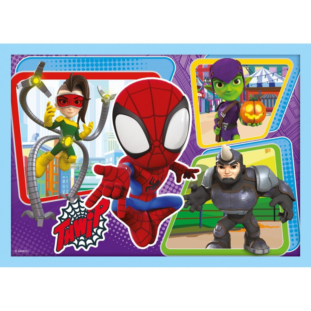Trefl Spidey And Friends 4In1 Puzzel 12-24 Stukjes