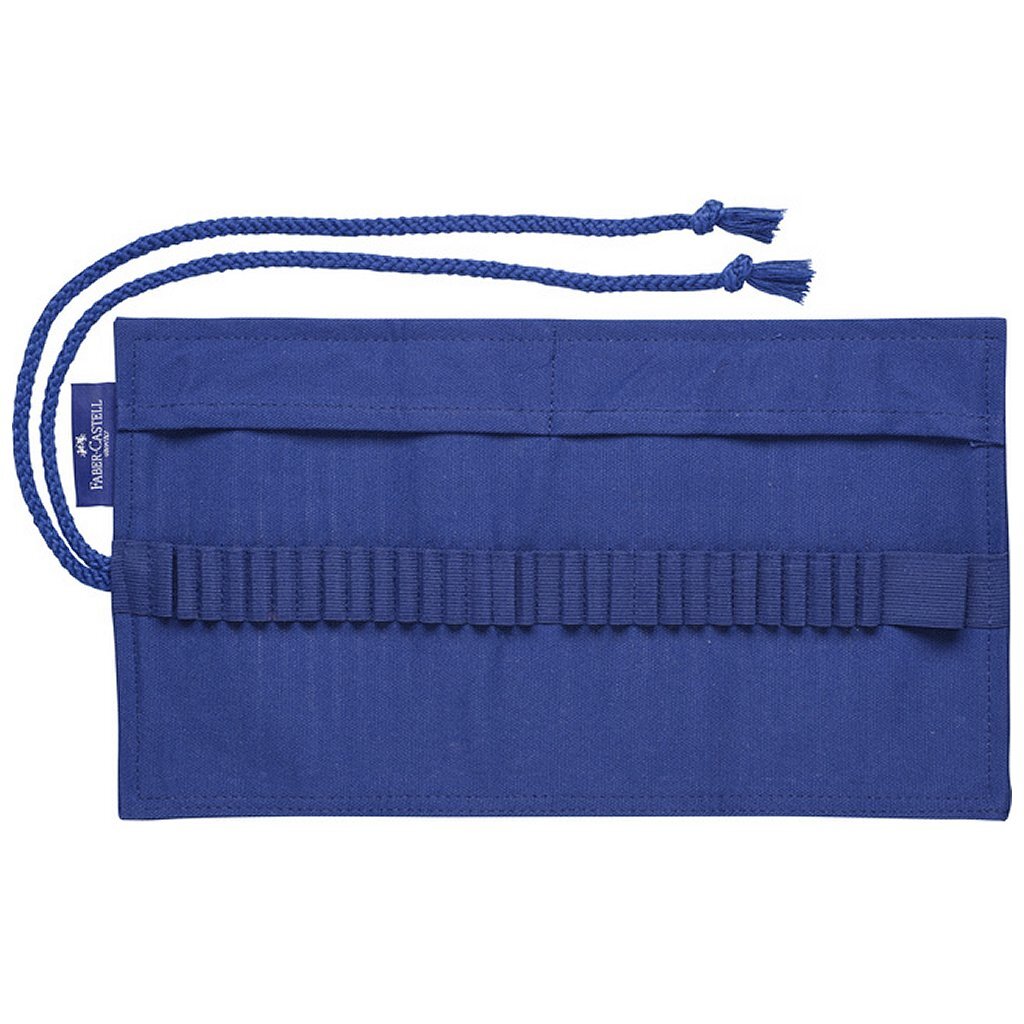 Faber Castell Fc-114664 Katoenen Roletui Blauw