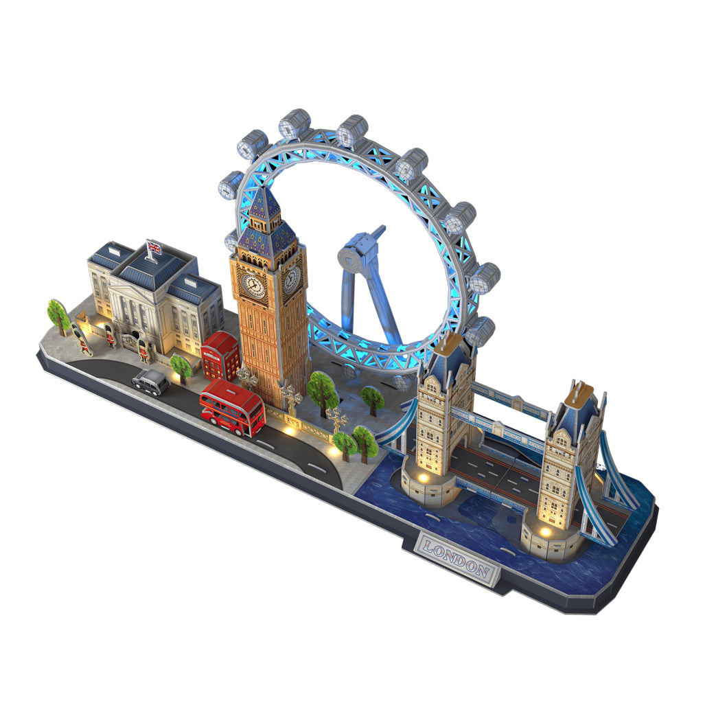 Cubic Fun 3D Led Puzzel City Line London 107 Stukjes