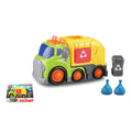 Overige Merken Kiddy Go Vuilniswagen + Licht En Geluid 19.5 Cm