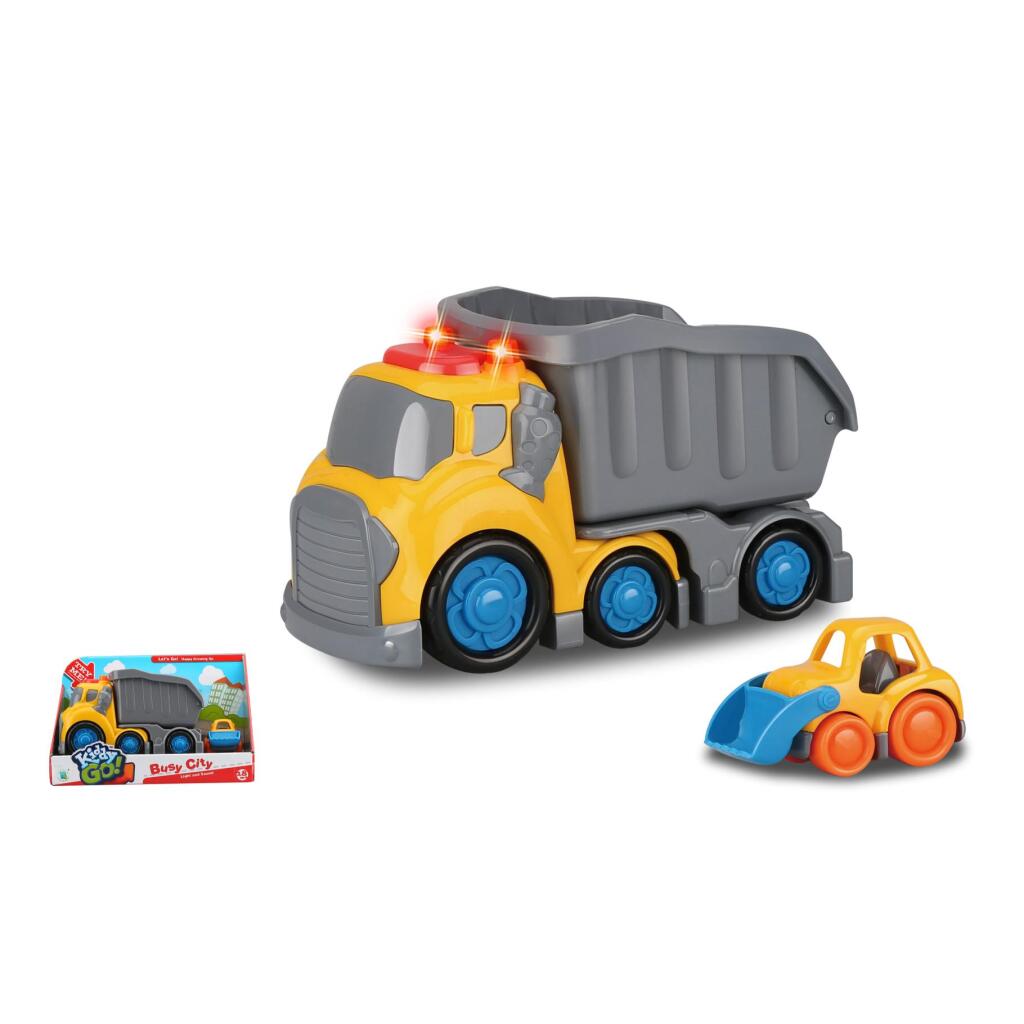 Overige Merken Kiddy Go Dumptruck + Licht En Geluid 19.5 Cm