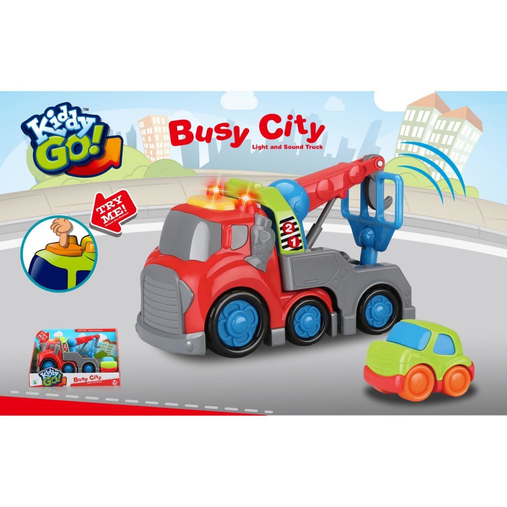 Overige Merken Kiddy Go Sleepwagen + Licht En Geluid 19.5 Cm