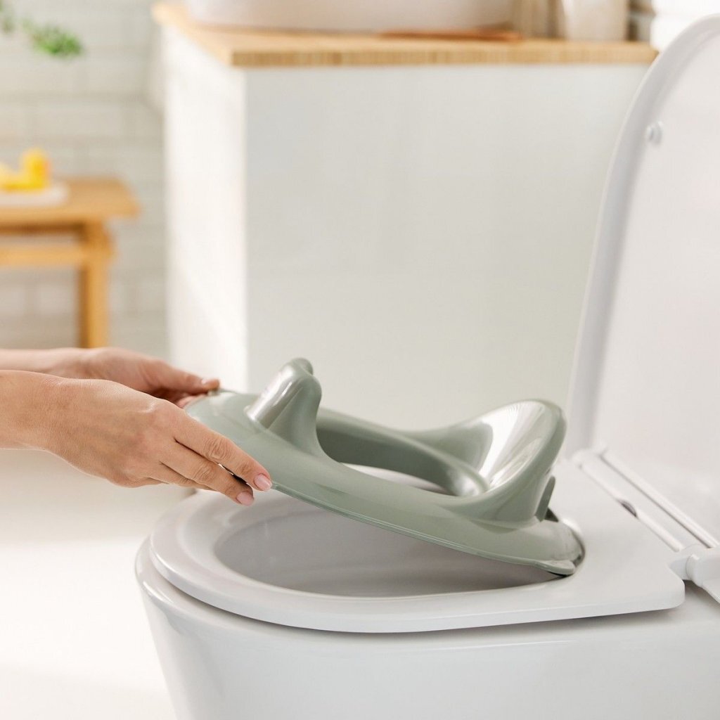 Rotho Tilo Toiletverkleiner Toilettrainer Sage Green