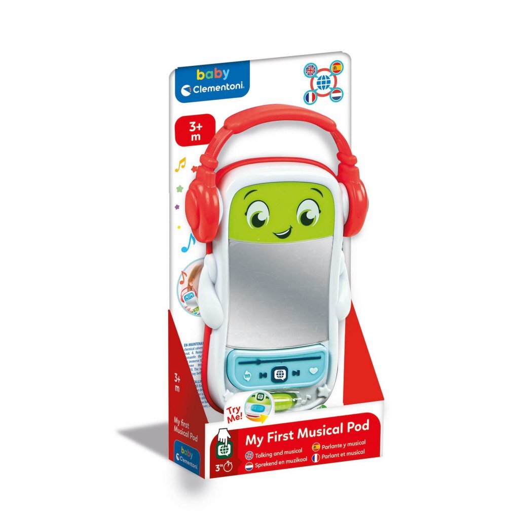 Clementoni Baby Mp3 Speler + Geluid Assorti