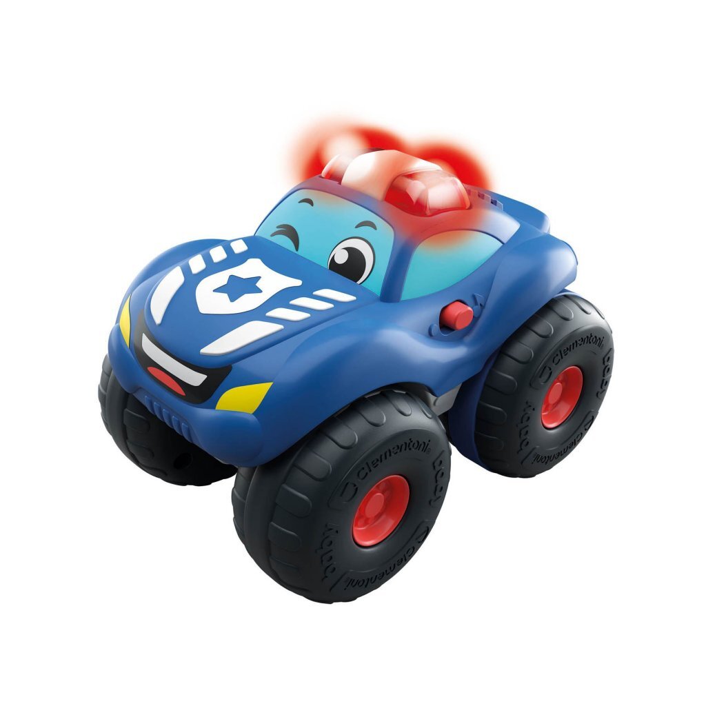 Clementoni Baby Politie Auto Roger + Licht En Geluid