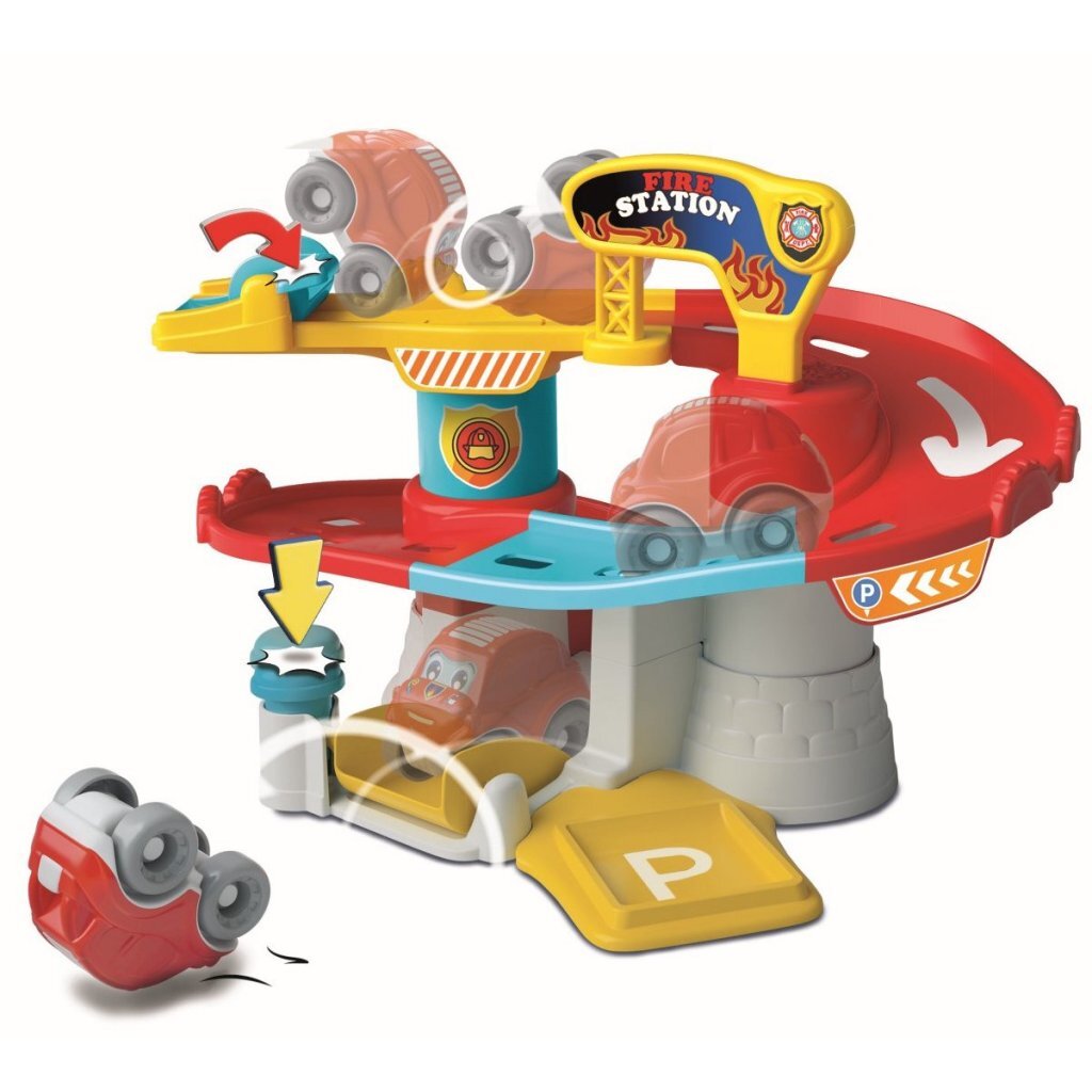 Clementoni Baby Garage Brandweerkazerne + Licht En Geluid