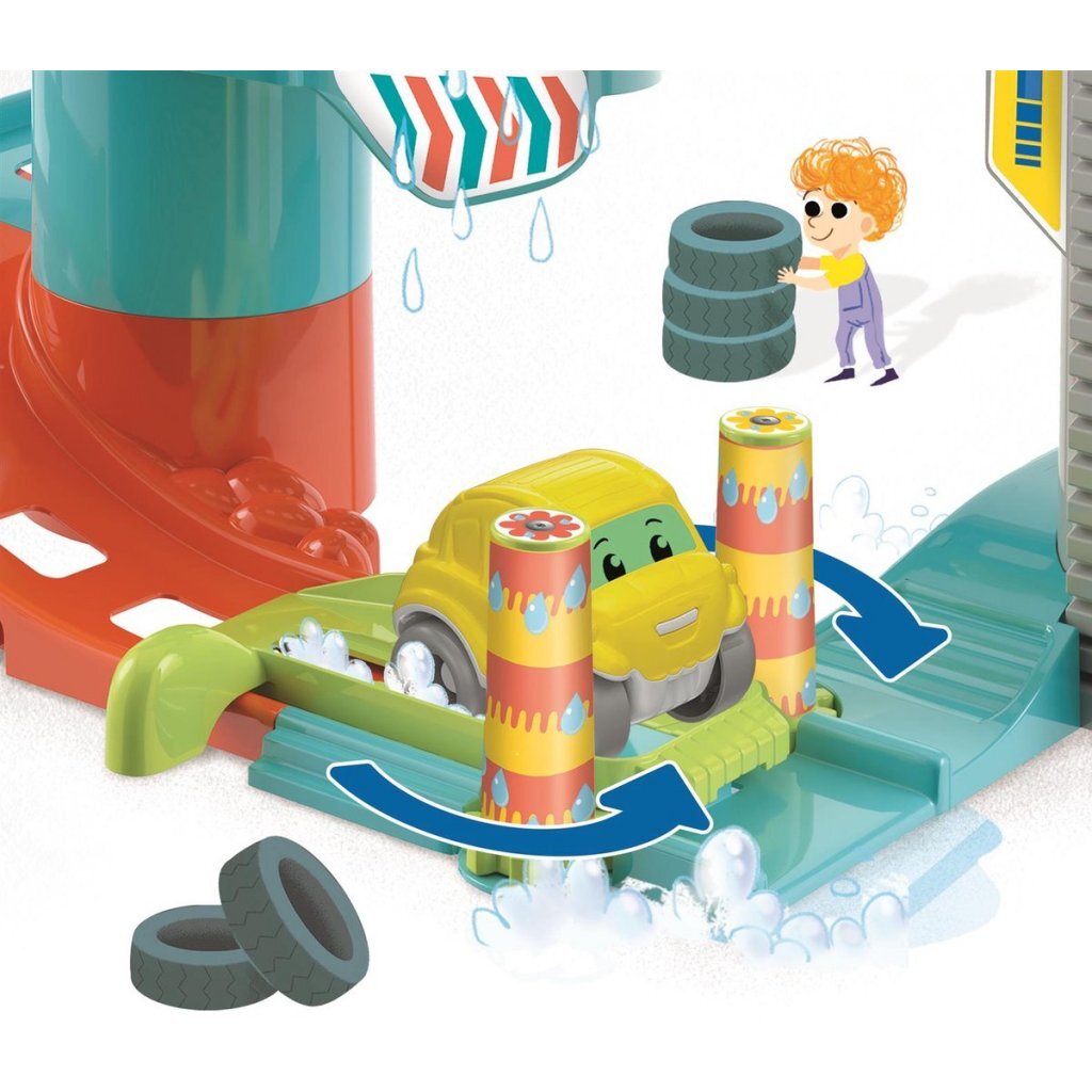 Clementoni Baby Garage Brandweerkazerne + Licht En Geluid