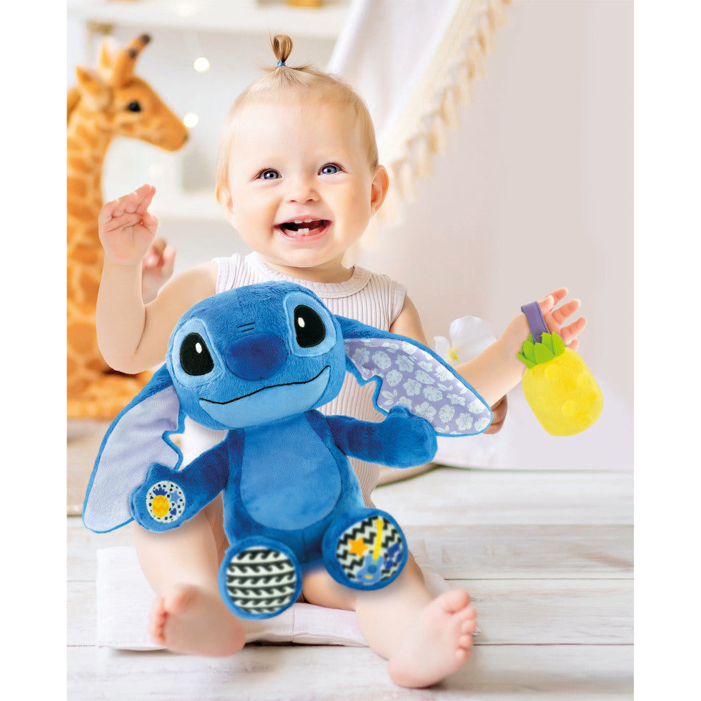 Clementoni Musical Activity Knuffel Disney Stitch + Geluid