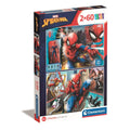 Clementoni Supercolor Puzzel Spiderman 2X60 Stukjes