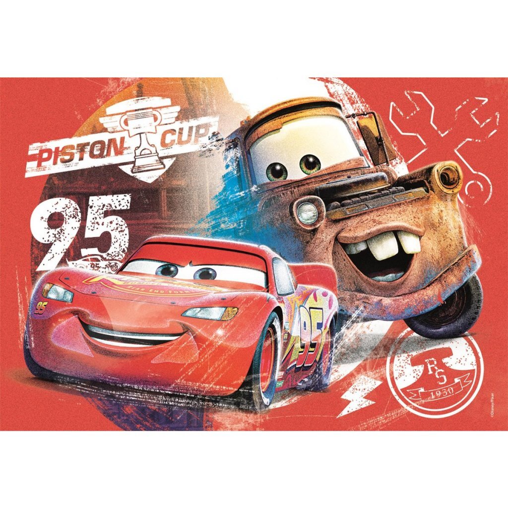 Clementoni Supercolor Puzzel Disney Cars 2X20 Stukjes
