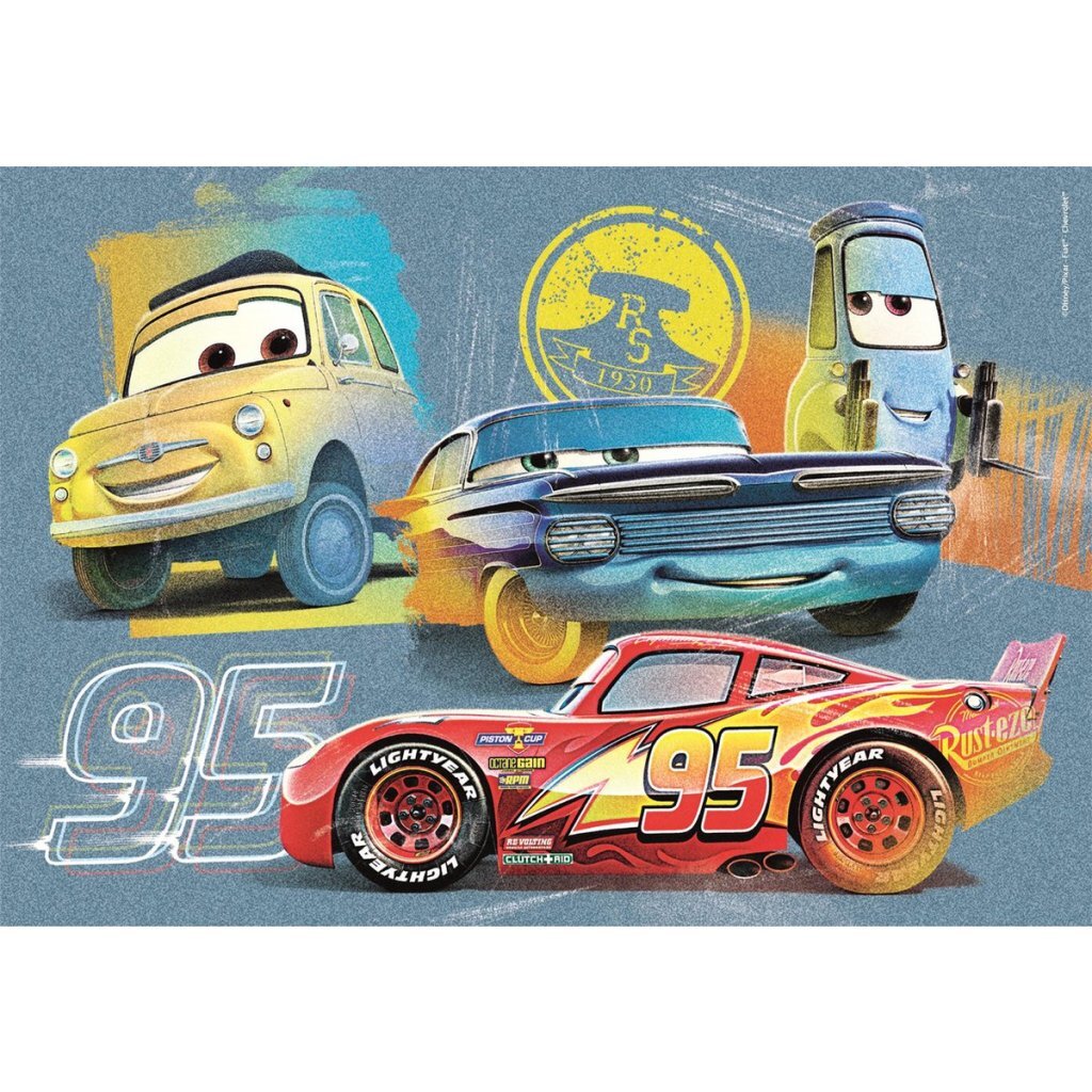 Clementoni Supercolor Puzzel Disney Cars 2X20 Stukjes