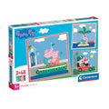 Clementoni 3In1 Puzzel Peppa Pig 3X48 Stukjes