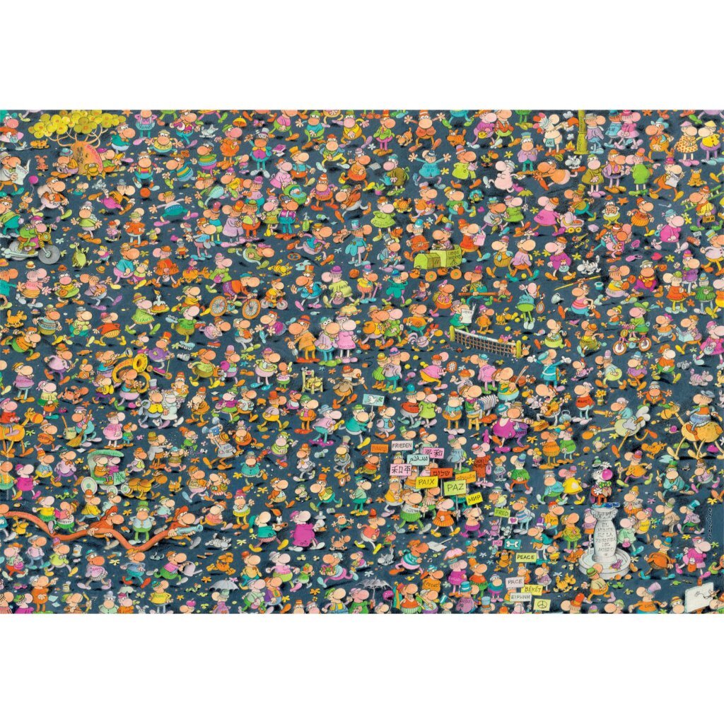 Clementoni Puzzel Impossible Mordillo 1000 Stukjes + Poster