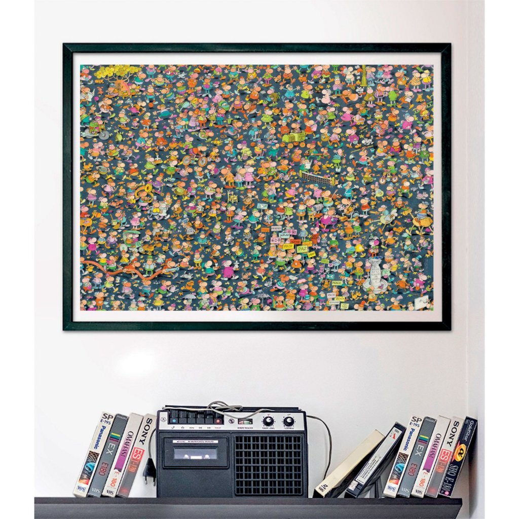 Clementoni Puzzel Impossible Mordillo 1000 Stukjes + Poster