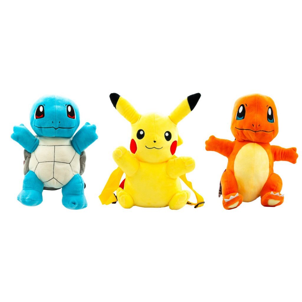 Pokemon Pok&Eacute;Mon 3D Pluche Rugtas Assorti