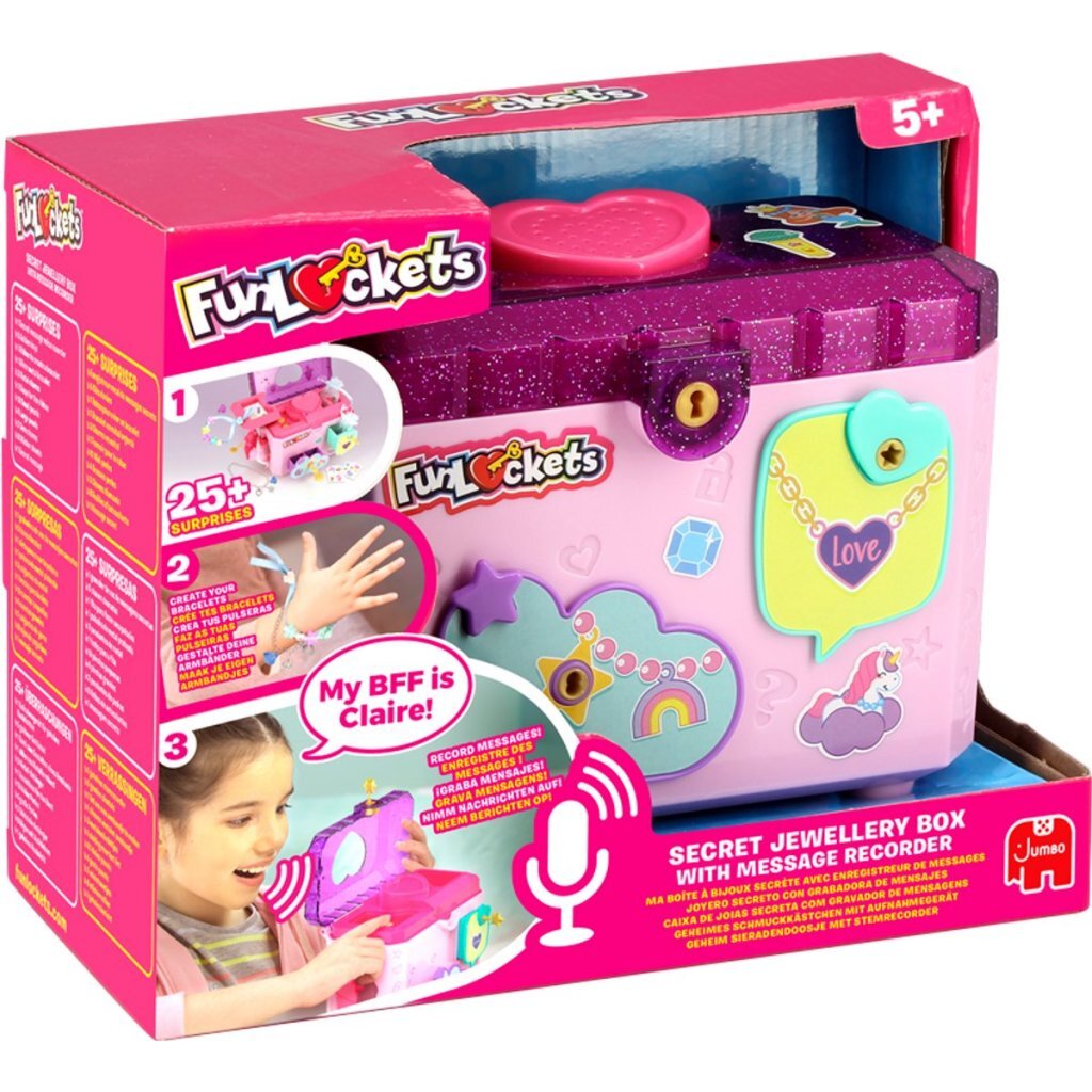 Jumbo Funlockets Geheime Sieradendoos En Berichtrecorder