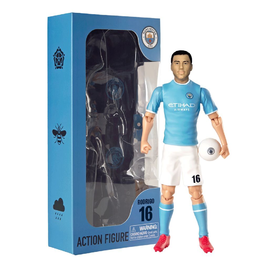 Overige Merken Voetbalfiguur Manchester City Rodri 20 Cm