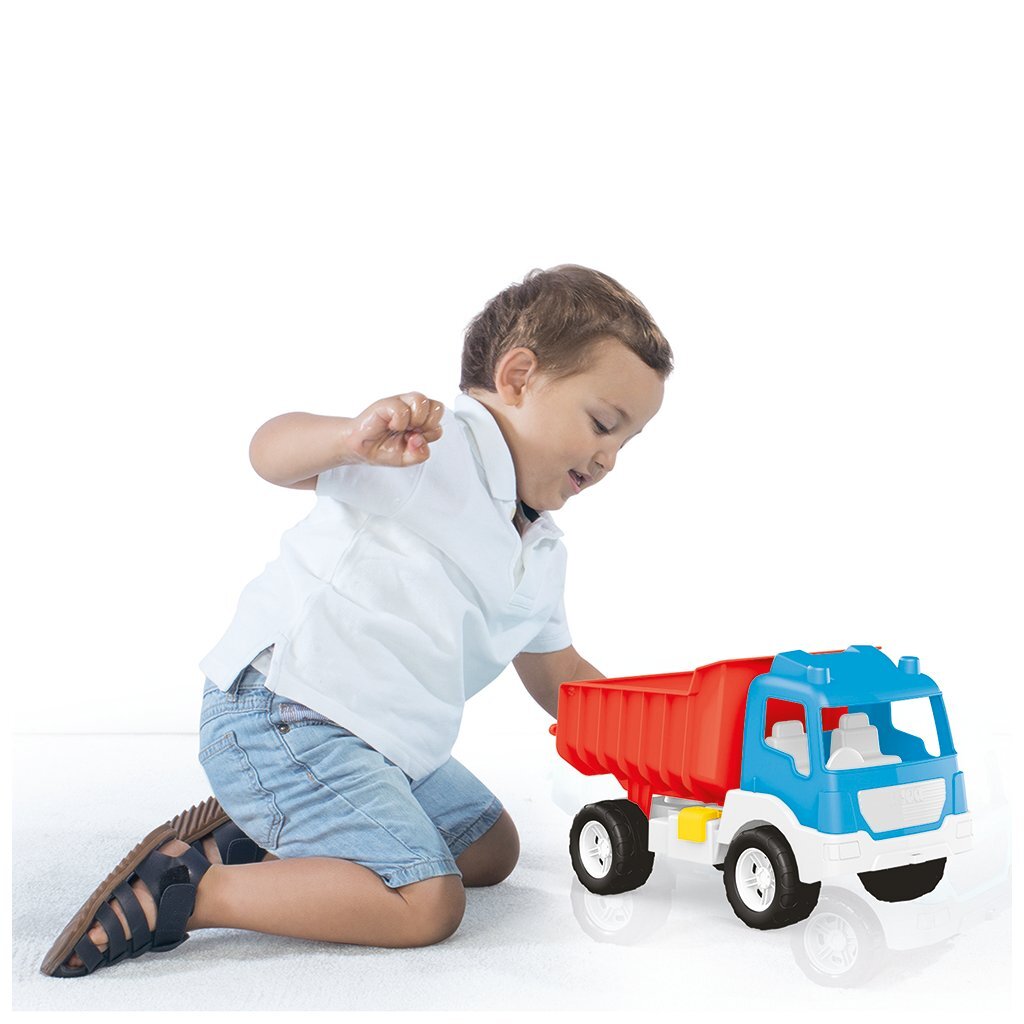 Dolu Fisher Price Kiepwagen Wit/Blauw/Rood