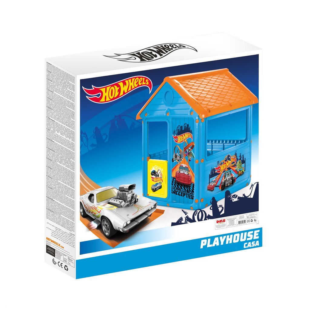 Dolu Hot Wheels Speelhuis 125X100X104 Cm Blauw/Oranje