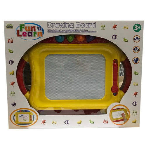 Basic Kidz Corner Fun'n Learn Tekenbord Met Pen En 4 Vormpjes