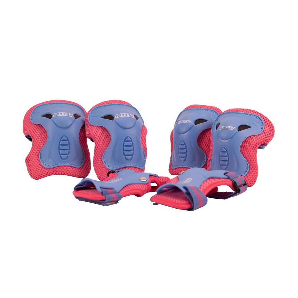Alert Beschermset Maat S 6-Delig Roze/Paars