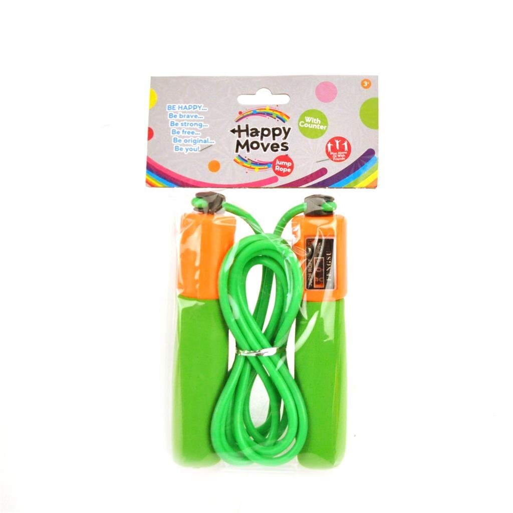 Basic Springtouw Met Teller 280 Cm Assorti