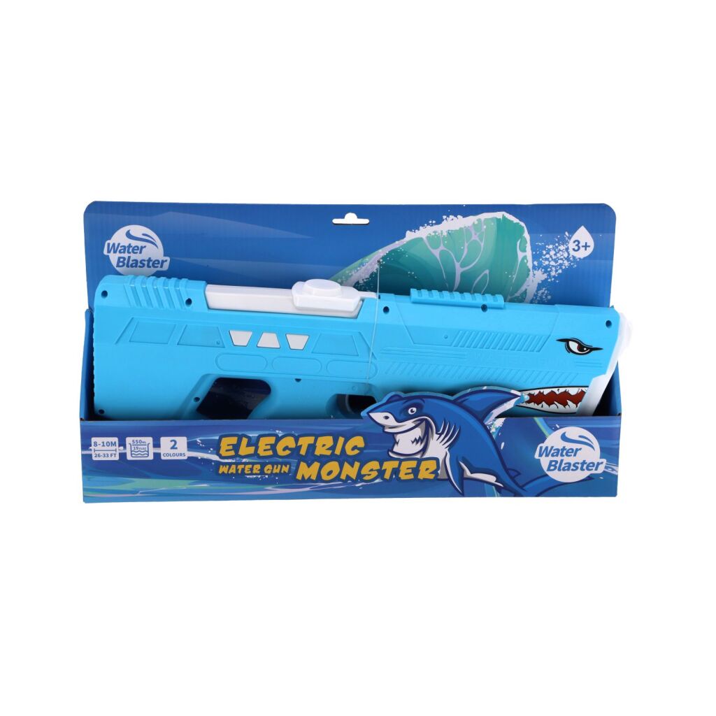 Overige Merken Waterpistool Haai 43 Cm Blauw