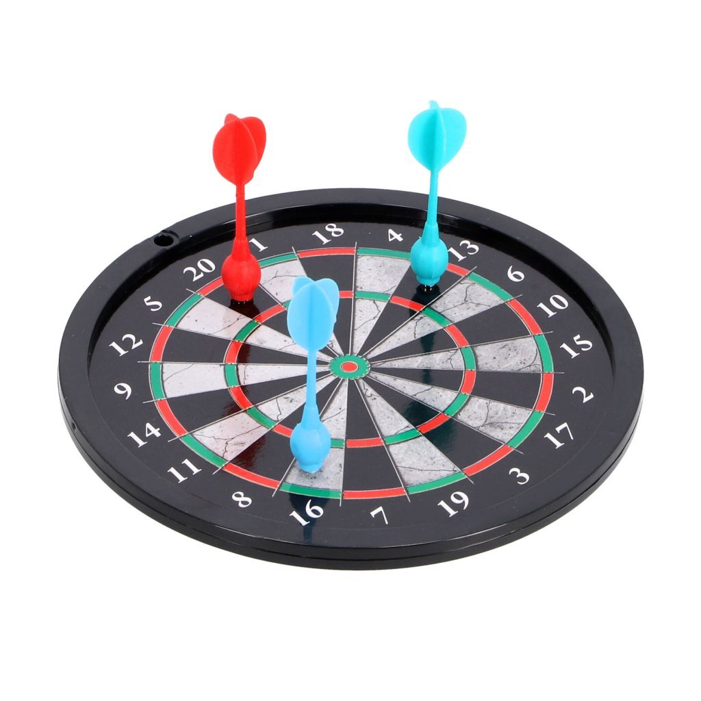 Overige Merken Mini Dartboard 16 Cm Assorti