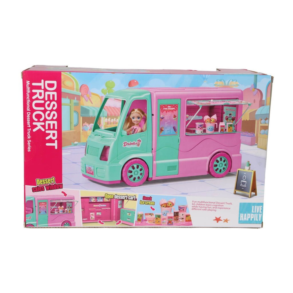 Overige Merken Dessert Truck Speelset 21-Delig