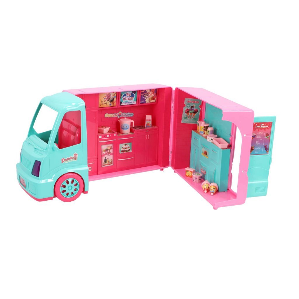 Overige Merken Dessert Truck Speelset 21-Delig