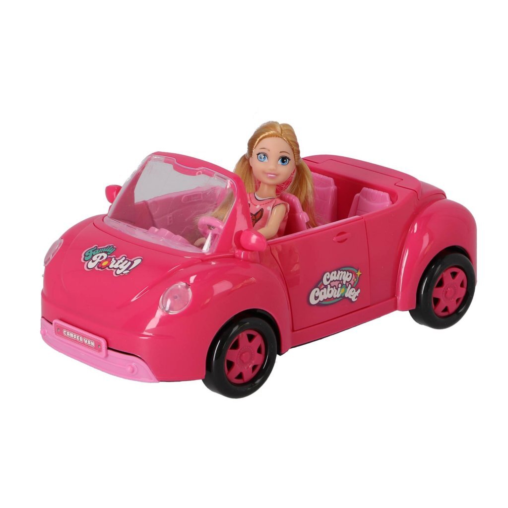 Overige Merken Fun Cabriolet Met Pop Roze