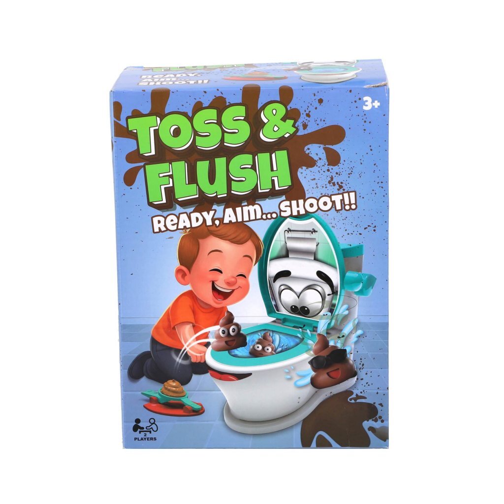 Overige Merken Toss &Amp; Flush Poepschietspel
