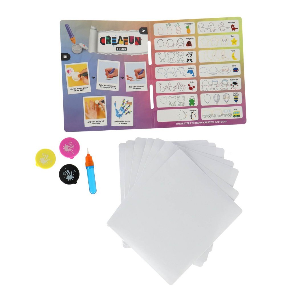 Creafun Kleurboek Kleuren Met Water