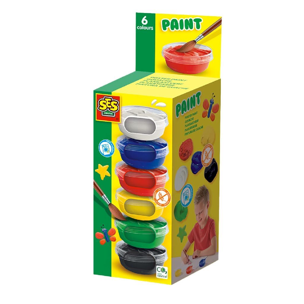 Ses Creative Plakkaatverf 6X45 Ml