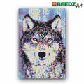 Ses Creative Beedz Art Strijkkralen Wolf 45.5X30 Cm 7000 Stuks