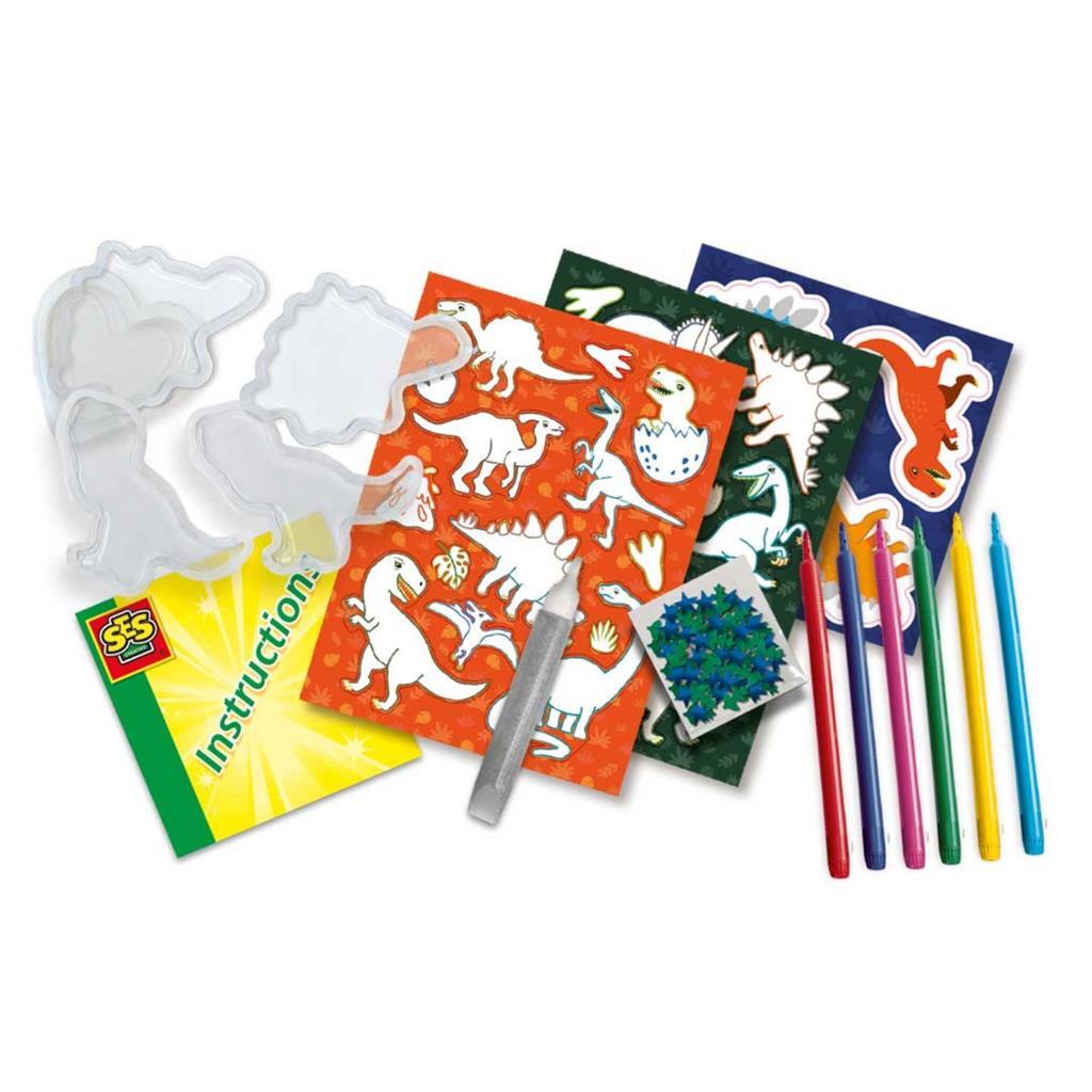 Ses Creative Dino Stickers Maken