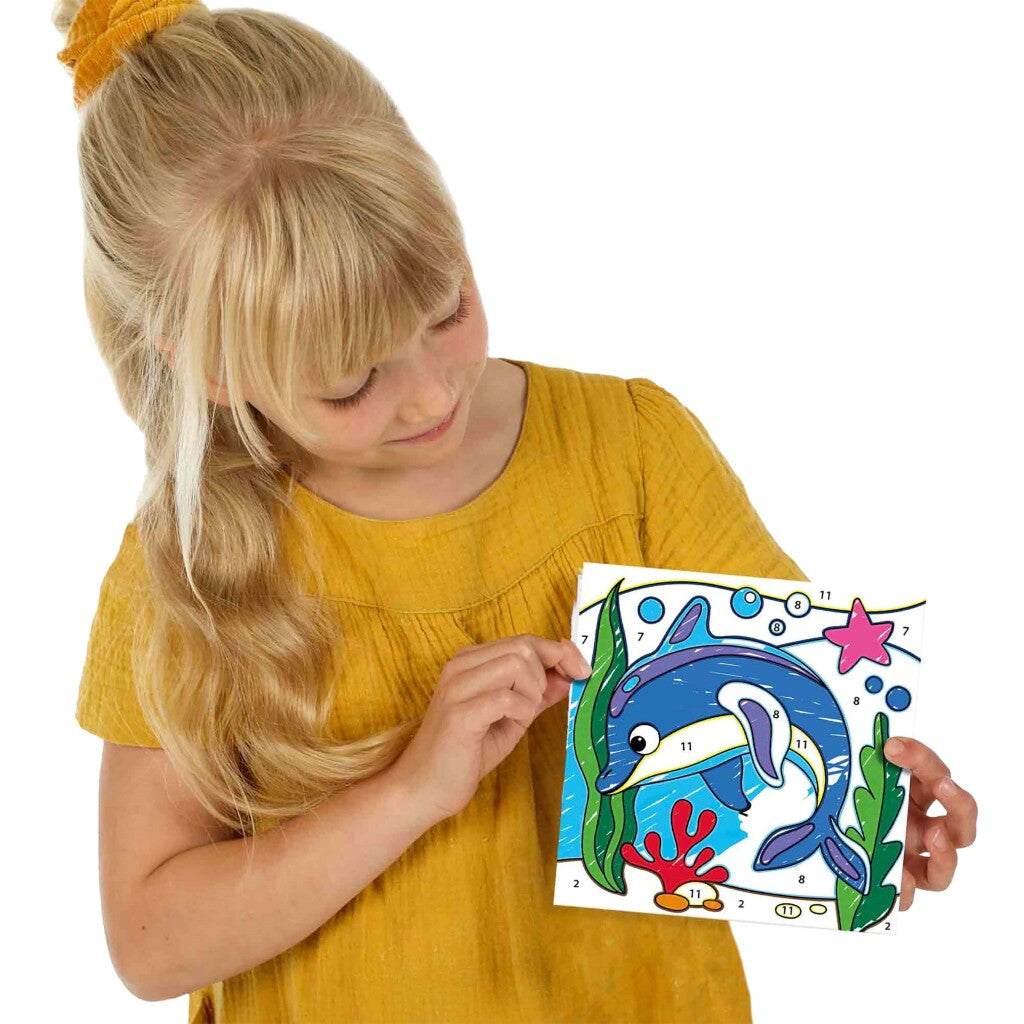 Ses Creative Kleuren Op Nummer Driehoek Grip Stiften