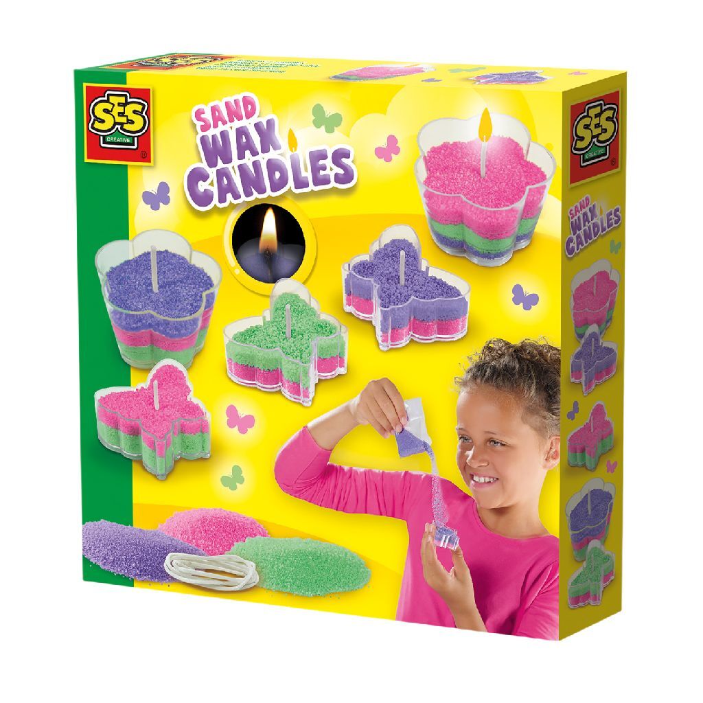 Ses Creative Zand Was Kaarsen