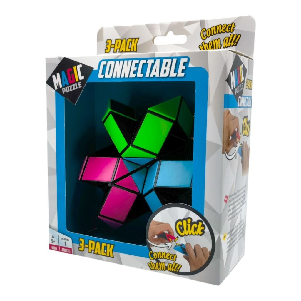 Overige Merken Magic Puzzle Connectable 3 Pack
